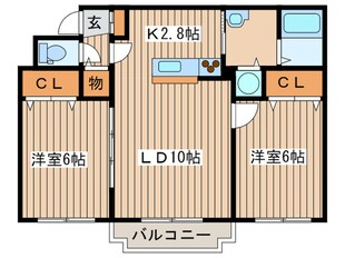 アルカディアの物件間取画像